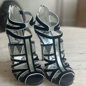 Sam Edelman size 8.5 heels worn condition stylish!